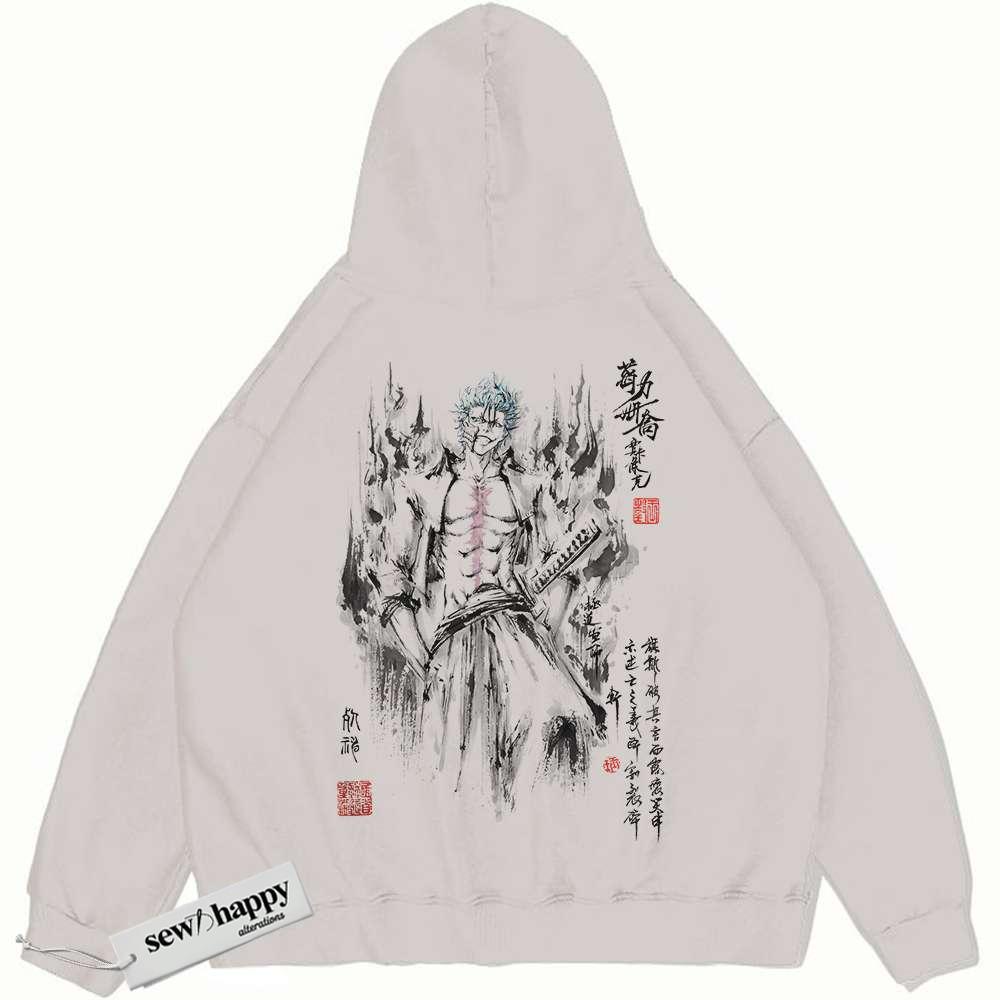 Wash Hoodie Grimmjow Jaegerjaquez Hoodie, Bleach Hoodie, Anime Hoodie, Vintage Hoodie