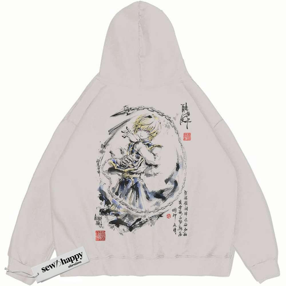 Wash Hoodie Kurapika Hoodie, Hunter x Hunter Hoodie, HxH Hoodie, Anime Hoodie, Vintage Hoodie