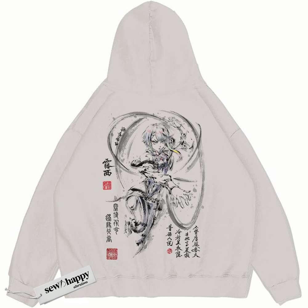 Wash Hoodie Lucy Hoodie, Cyberpunk: Edgerunners Hoodie, Game Hoodie, Vintage Hoodie