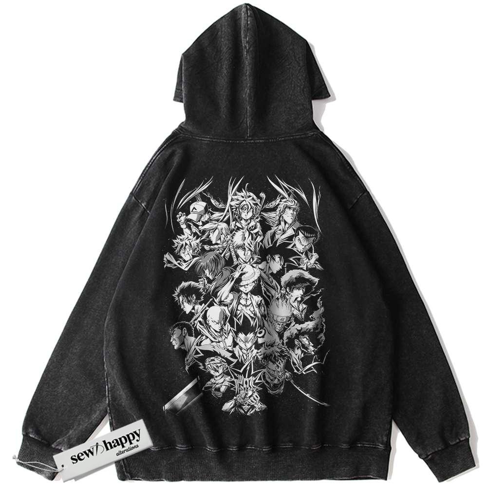 Wash Hoodie Luffy Hoodie, Son Goku Hoodie, Naruto Hoodie, Saitama Hoodie, Natsu Hoodie, Ichigo Hoodie, Anime Hoodie, Vintage Hoodie