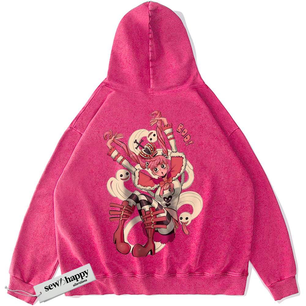 Wash Hoodie Perona Hoodie, One Piece Hoodie, Anime Hoodie, Vintage Hoodie