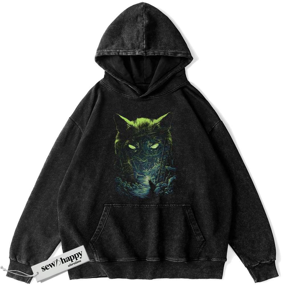 Wash Hoodie Pet Sematary Hoodie, Halloween Hoodie, Horror Hoodie, Vintage Hoodie