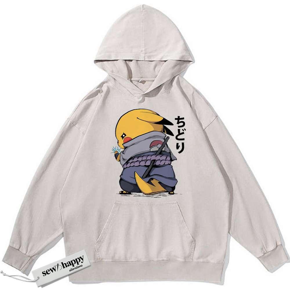 Wash Hoodie Pikachu Hoodie, Pokemon Hoodie, Anime Hoodie, Vintage Hoodie