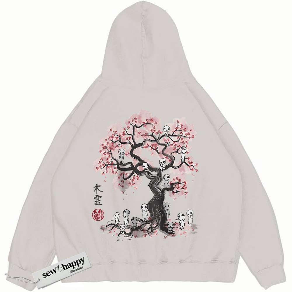 Wash Hoodie Princess Mononoke hoodie, Studio Ghibli hoodie, Anime hoodie, Vintage hoodie