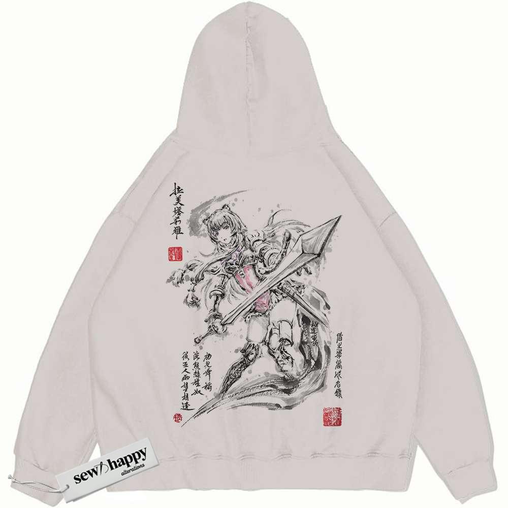 Wash Hoodie Raphtalia Hoodie, The Rising of The Shield Hero Hoodie, Anime Hoodie, Vintage Hoodie