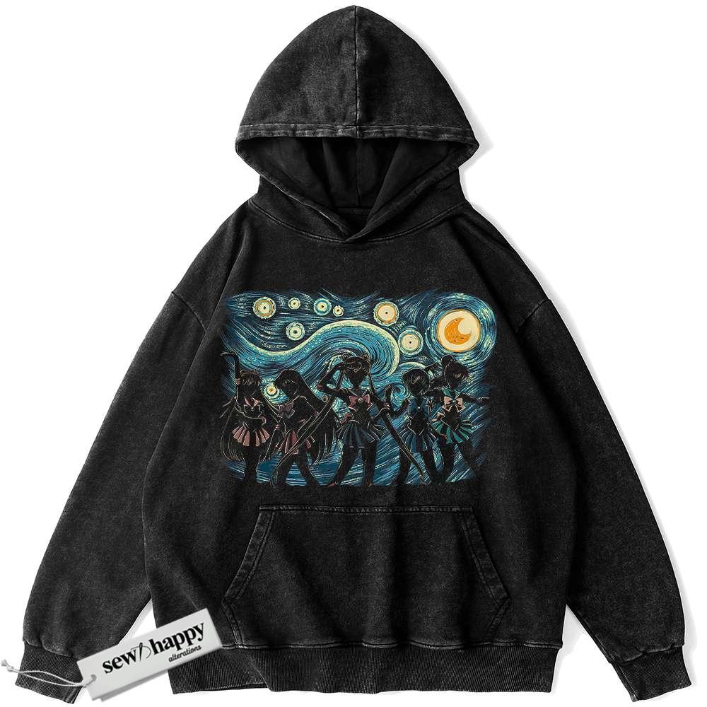 Wash Hoodie Sailor Moon Hoodie, Anime Hoodie, Vintage Hoodie