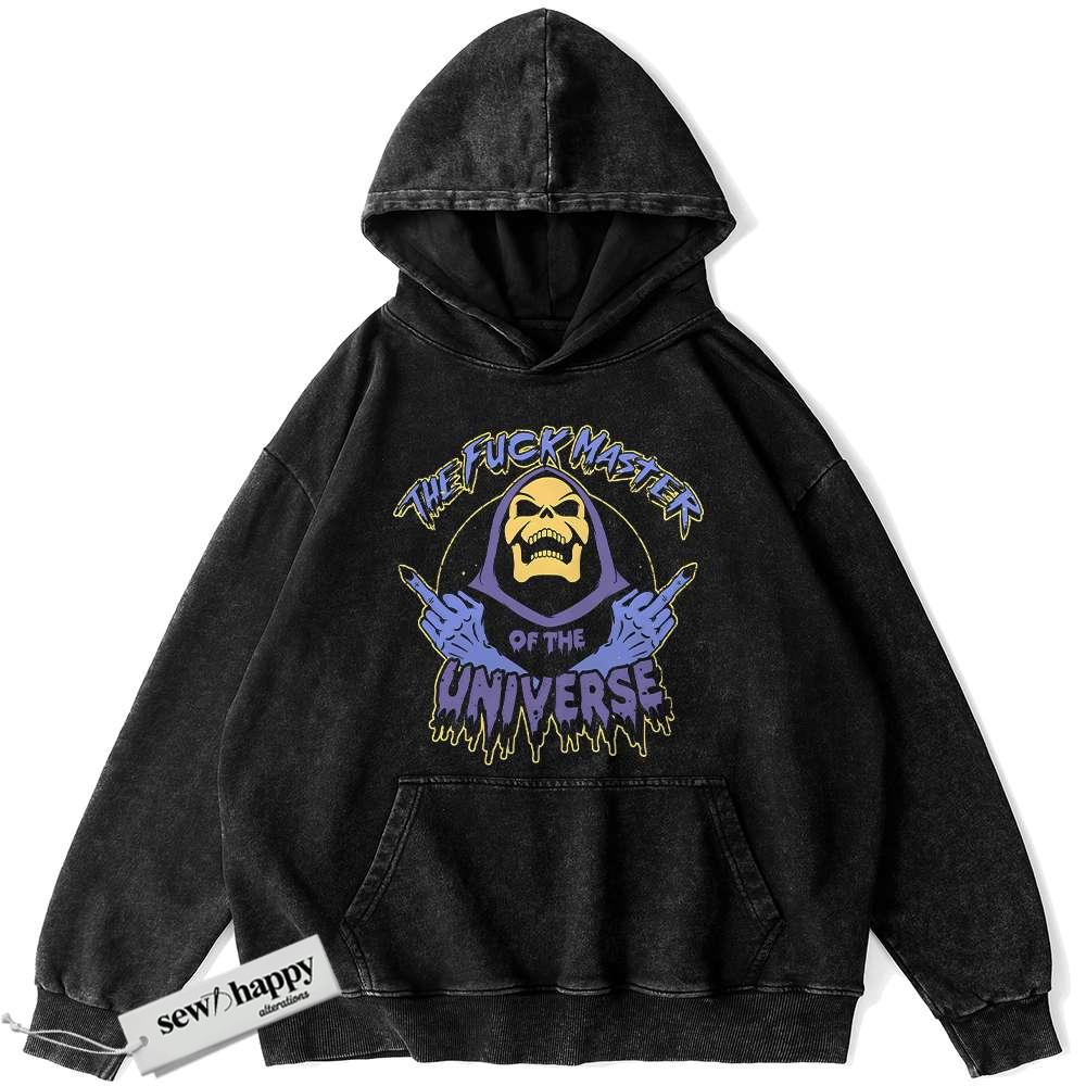 Wash Hoodie Skeletor Hoodie, Masters of the Universe Hoodie, Cartoon Hoodie, Vintage Hoodie