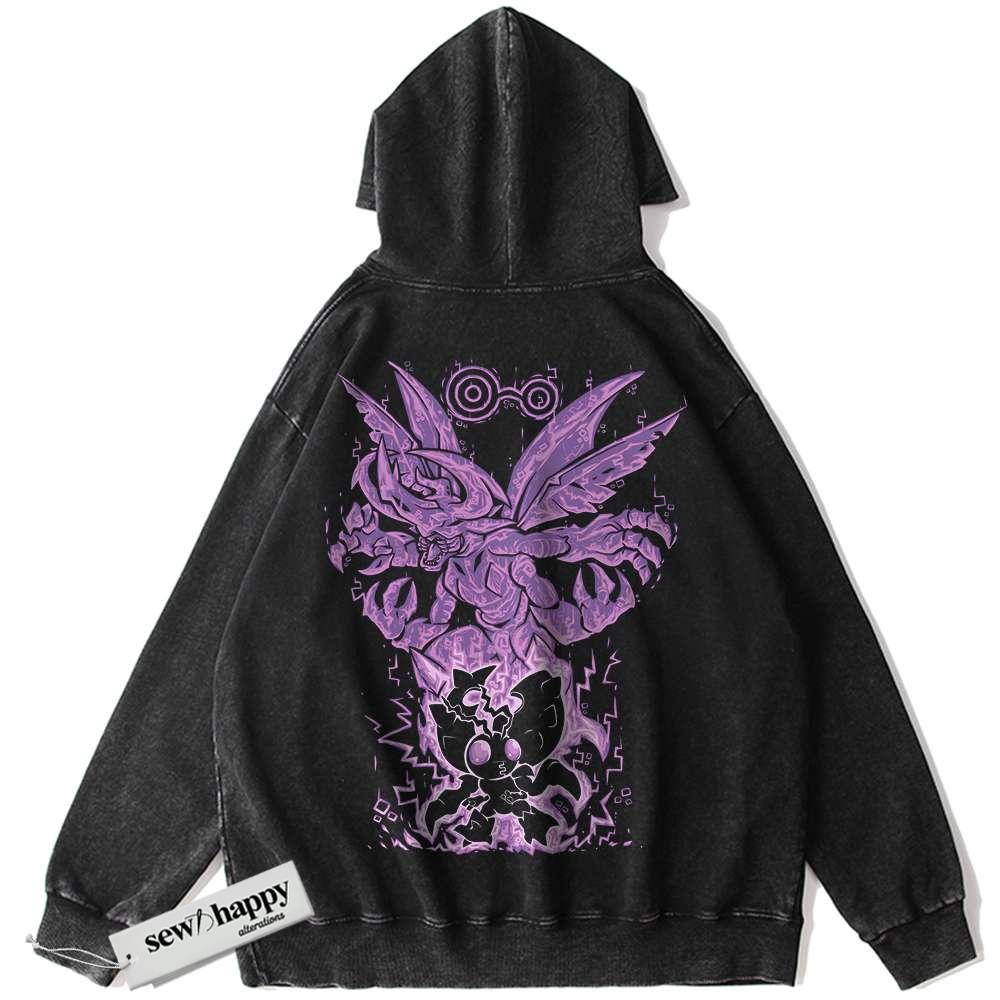 Wash Hoodie Tentomon Hoodie, Digimon Adventure Hoodie, Anime Hoodie, Vintage Hoodie