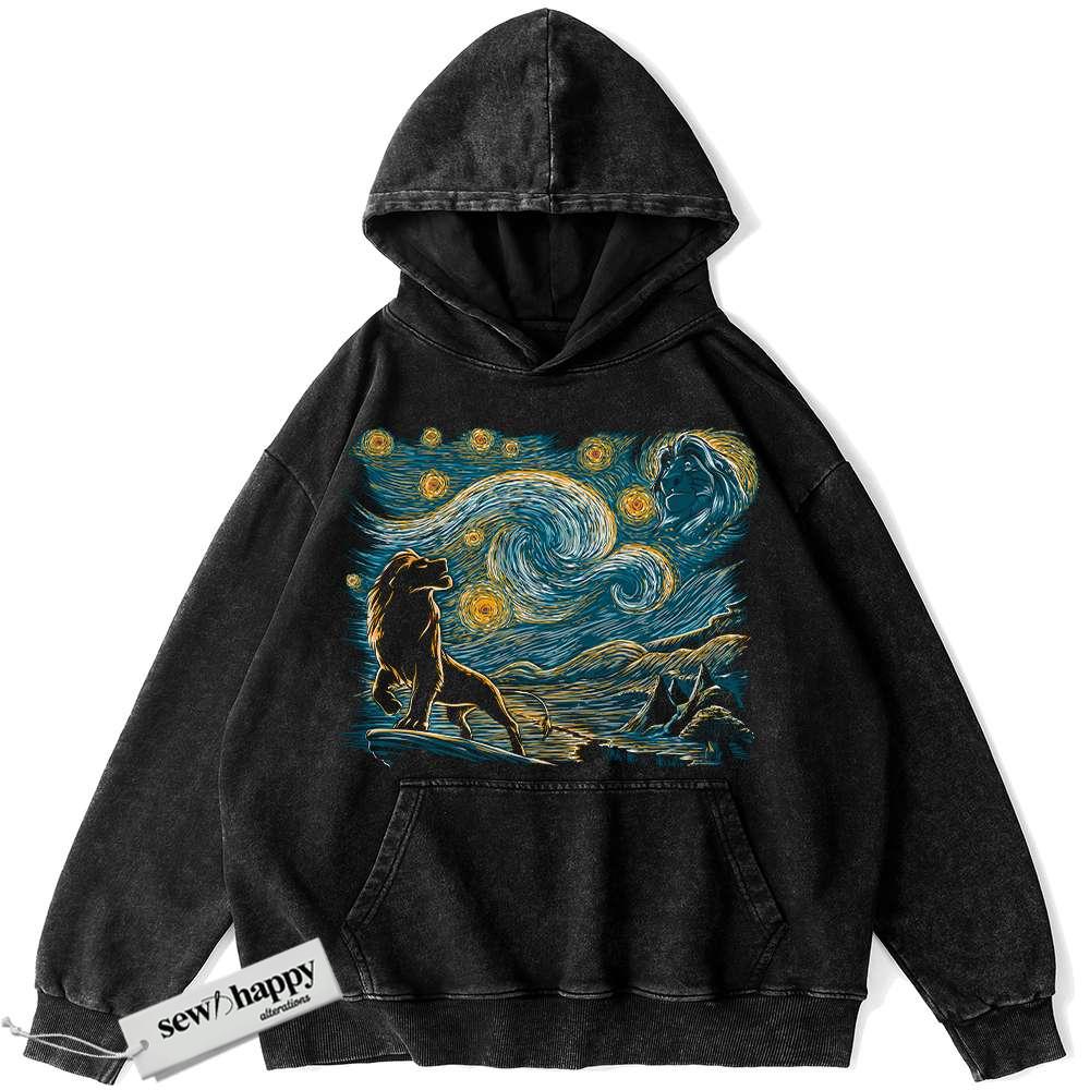 Wash Hoodie The Lion King Hoodie, Animated Hoodie, Vintage Hoodie