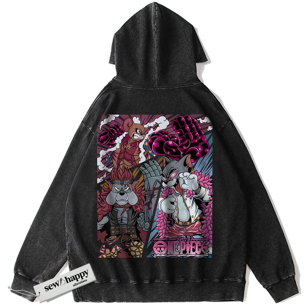 Wash Hoodie Tom and Jerry Hoodie, Animated Hoodie, Vintage Hoodie